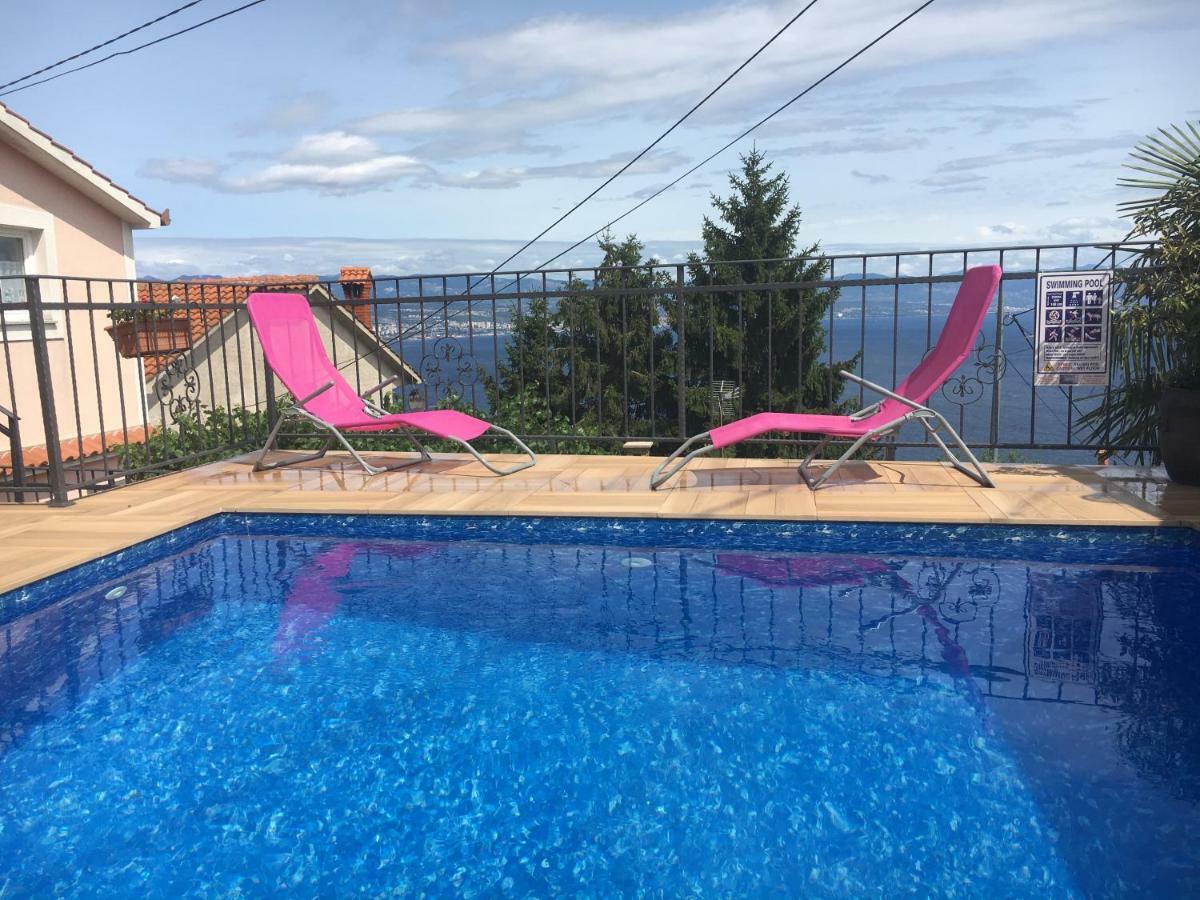 Villa House Anastazia With Spectacular View Lovran Exterior foto