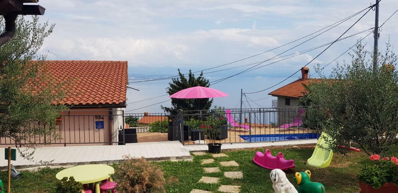 Villa House Anastazia With Spectacular View Lovran Exterior foto