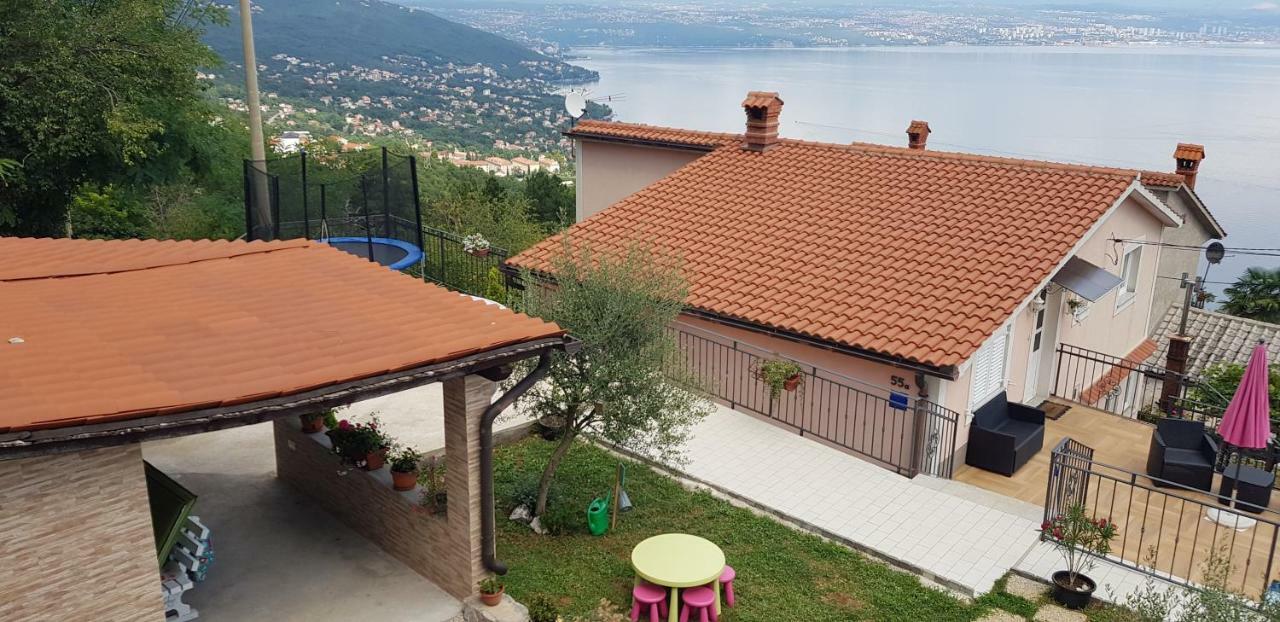 Villa House Anastazia With Spectacular View Lovran Exterior foto